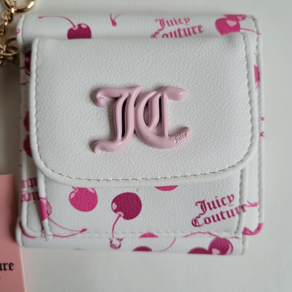Juicy Couture Pink and White Cherry Wallet - Picture 2 of 14